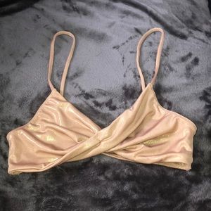 NEW gold Bralette